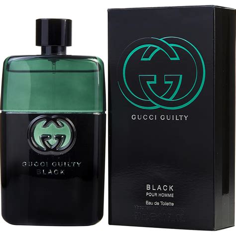 gucci black men's cologne|gucci guilty black sample.